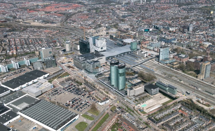 Utrecht stationsgebied