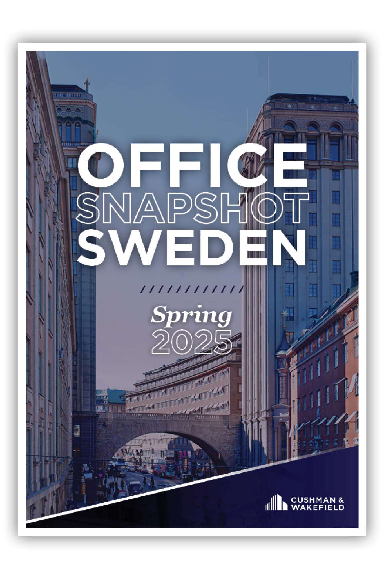 Report frontpage office snapshot sweden 2025 spring