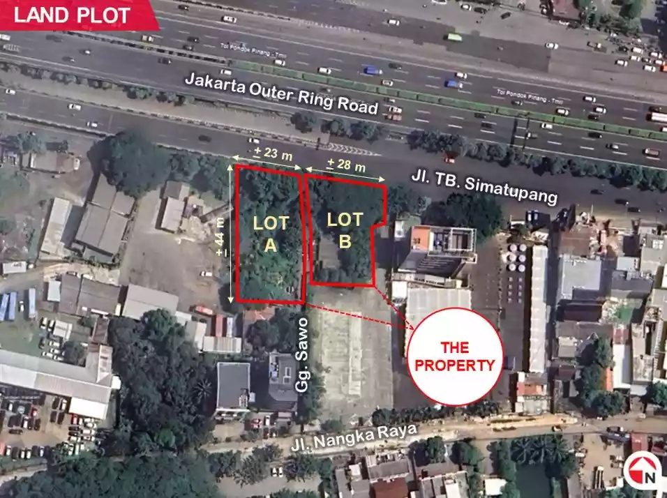 Commercial Land at Jl. TB. Simatupang No.31B